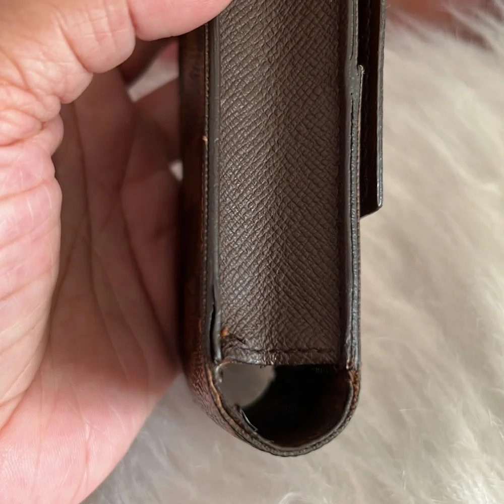 Louis Vuitton Damier Ebene Cigarette Case or lipstick case. Date Code CT0093 - Picture 14 of 15